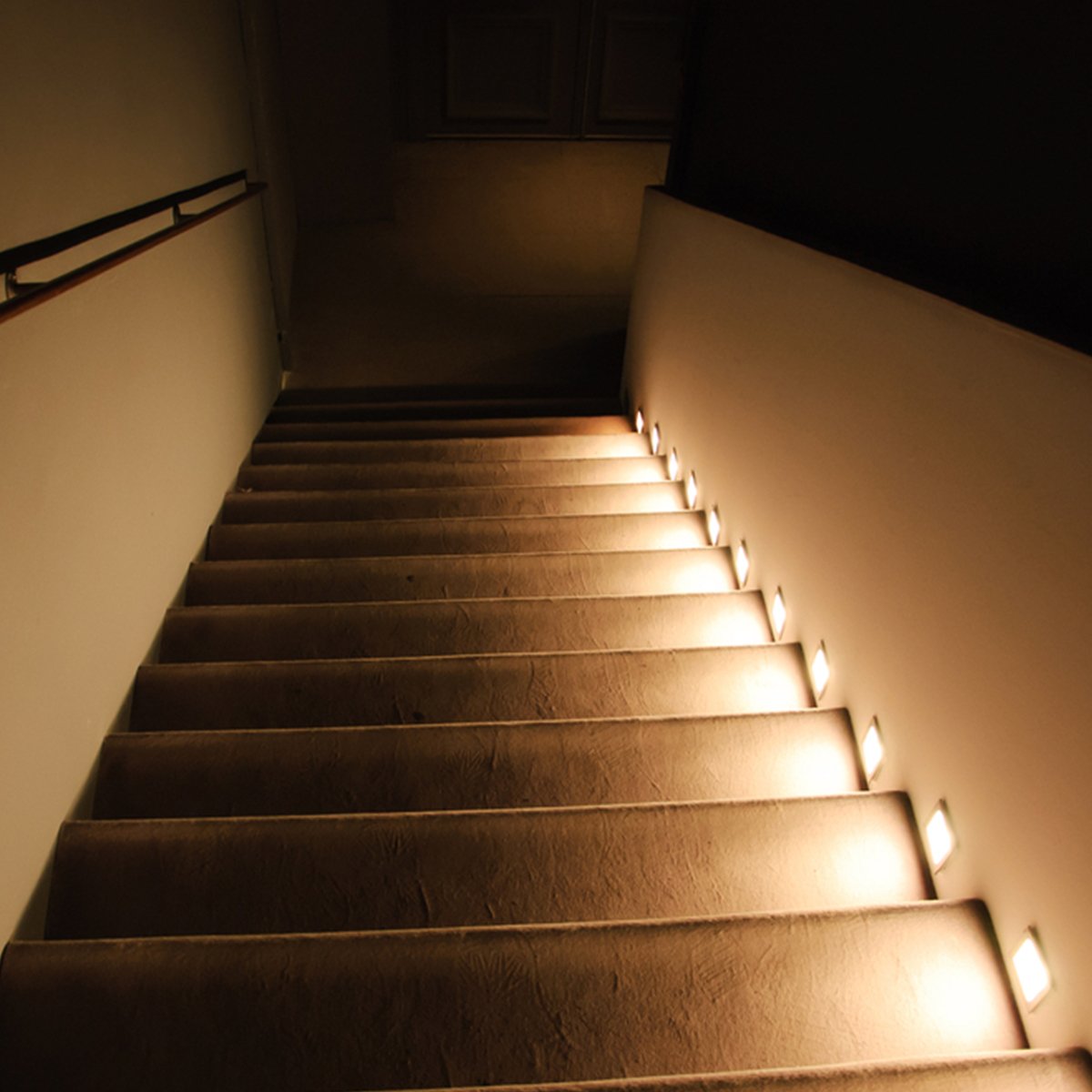 Indoor/Outdoor LED Step Lights, 3W, 3000K (Warm White), 120lm, ETL Lis